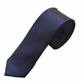 Mørkeblåt slips