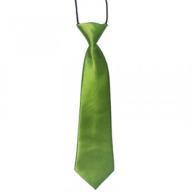 Grønt slips til børn