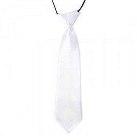 Hvidt slips til børn
