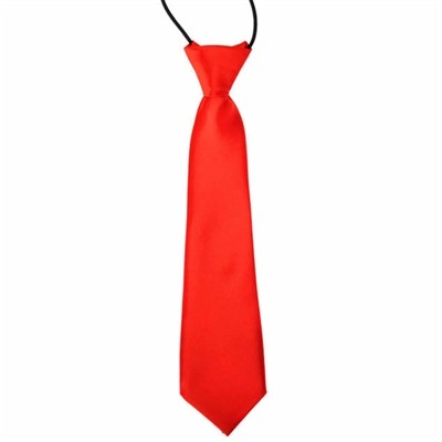 Rødt slips til børn