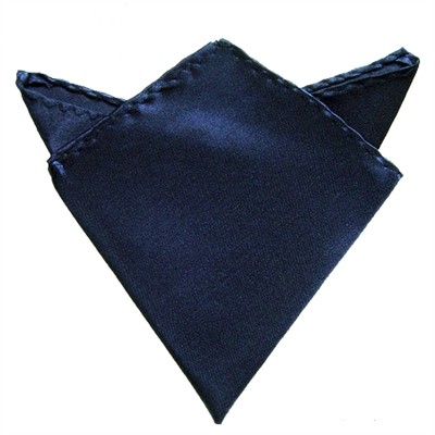 Mørkeblå lommeklud